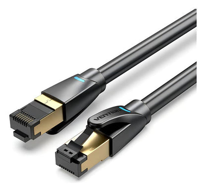 Cable Red Cat8 Blindado 1 M Patch Cord Rj45 5g Vention