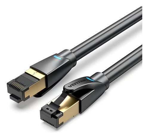 Cable Red Cat8 Blindado 1 M Patch Cord Rj45 5g Vention