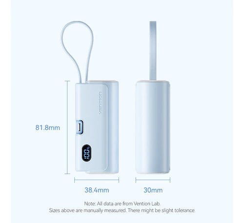 Power Bank Cargador Portatil 4800mah Carga Rapida Vention