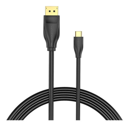Cable Adaptador Usb-c A Displayport 8k Uhd 1,5 M Vention Negro