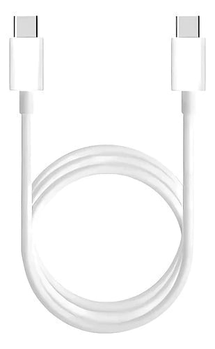 Cable Usb C 60w 3a Carga Ultra Rapida 1 Metro Celular Blanco