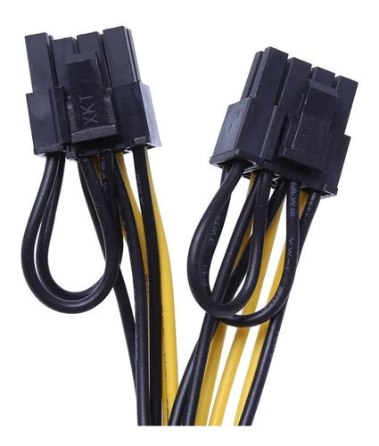 Cable Adaptador Splitter Pcie 6 A 2 8 Pin 6+2 Rig Mineria Mg