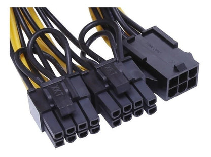Cable Adaptador Splitter Pcie 6 A 2 8 Pin 6+2 Rig Mineria Mg
